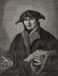 Portrait de Jean Calvin (1509-64) théologien et réformateur français